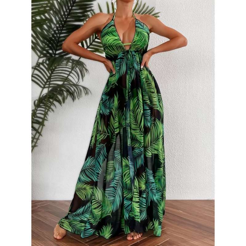 Badeanzug, Bedruckter geteilter Badeanzug Bluse Rock Heiß verkaufter Badeanzug Damen