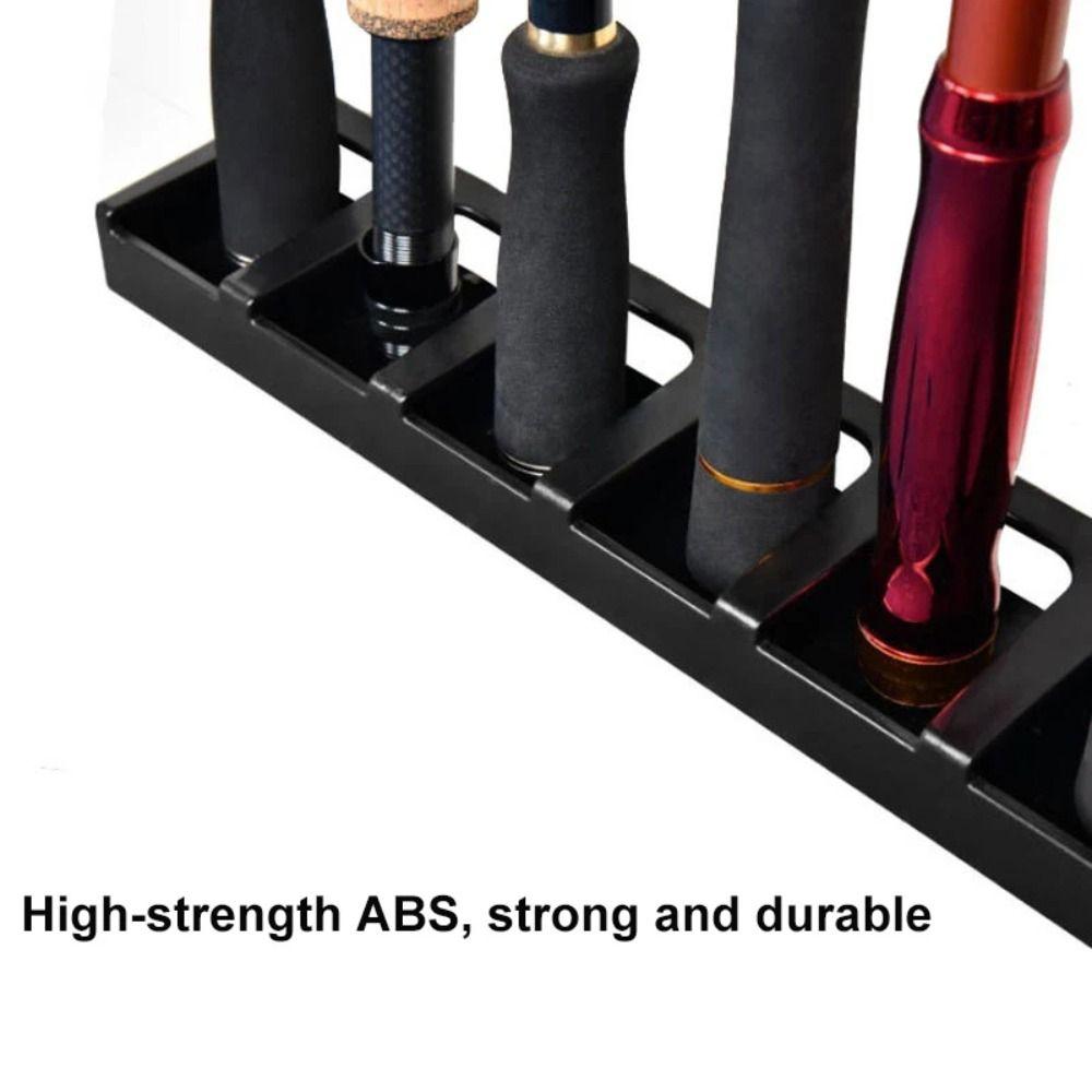 Wall Mount Fishing Rod Holders Vertical/Horizontal Fishing Pole Storage Rack  Men