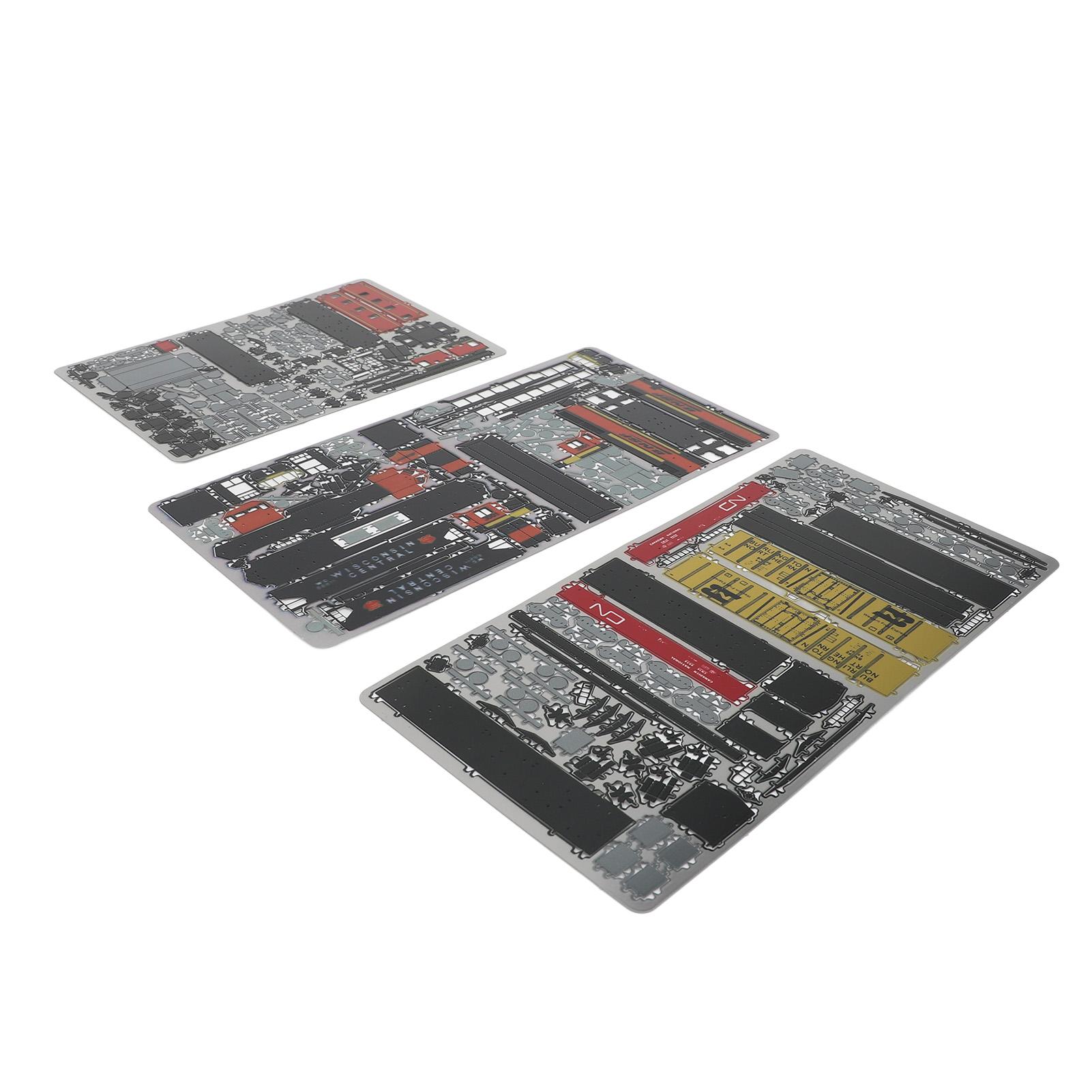 

3 шт. 3D металлические пазлы для взрослых, модель бронепоезда, набор для строительства, игрушка-носитель, длина 43 см