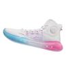 Li Ning YuShuai 14 Boom Basketball Shoes Men's High Top Standard White/Moon White Blue ABAQ033-22