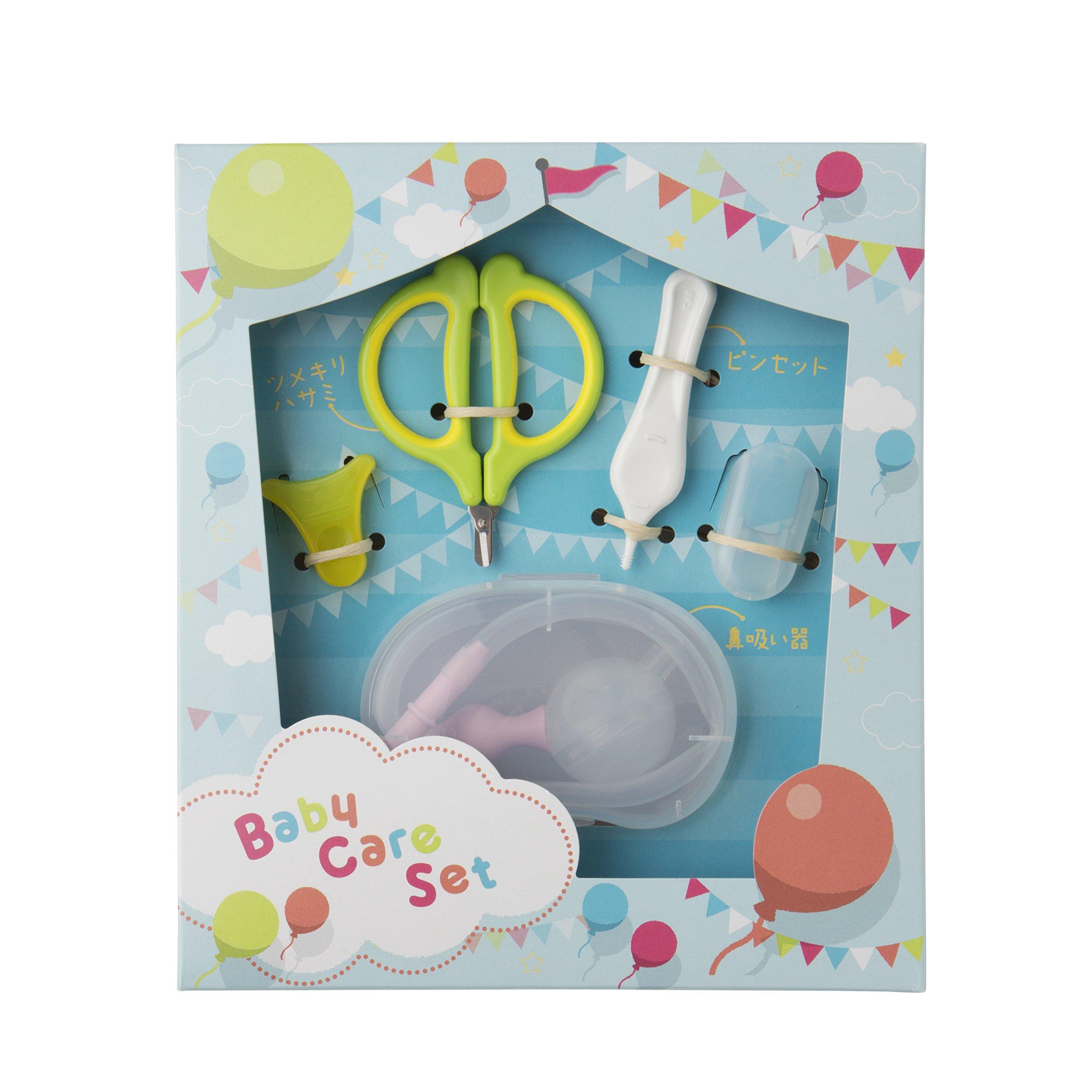 

Kai Newborn Gift Set A Nasal A perfect gift for any (Nail Clippers, Tweezers, Aspirator) - newborn.