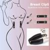 2-Piece Set of Labia Clamps and Nipple Clamps: BDSM Bondage, Adult Play, Clitoral Stimulator, Sex Toys