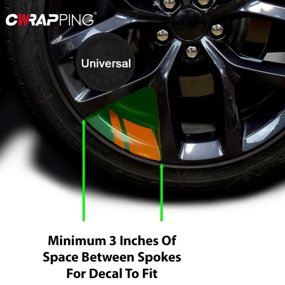 Car Wheel Reflective Stickers Auto Safety Warning Sticker Reflector Protective Strip Film for Trucks Auto Motorcycle Stickers