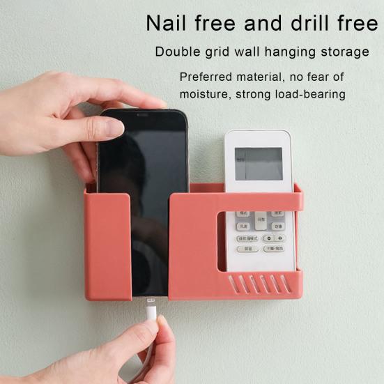 Support de télécommande mural, Anti-poussière, ABS, gain de place, boîtier de télécommande pour la maison