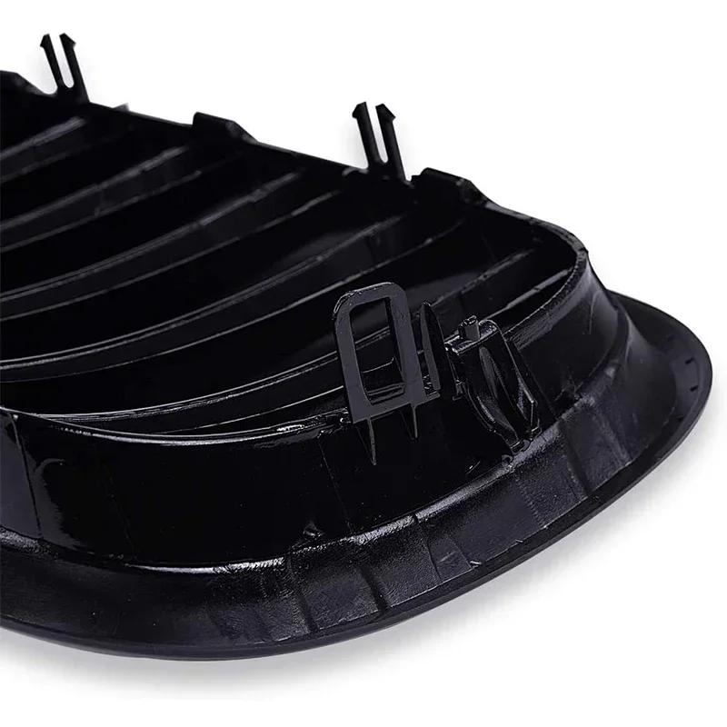 1 pár mřížky předního nárazníku vozu leskle černá ledvinková závodní mřížka pro BMW X5 E70 X6 E71 2007-2014 #51137307599 51137307600