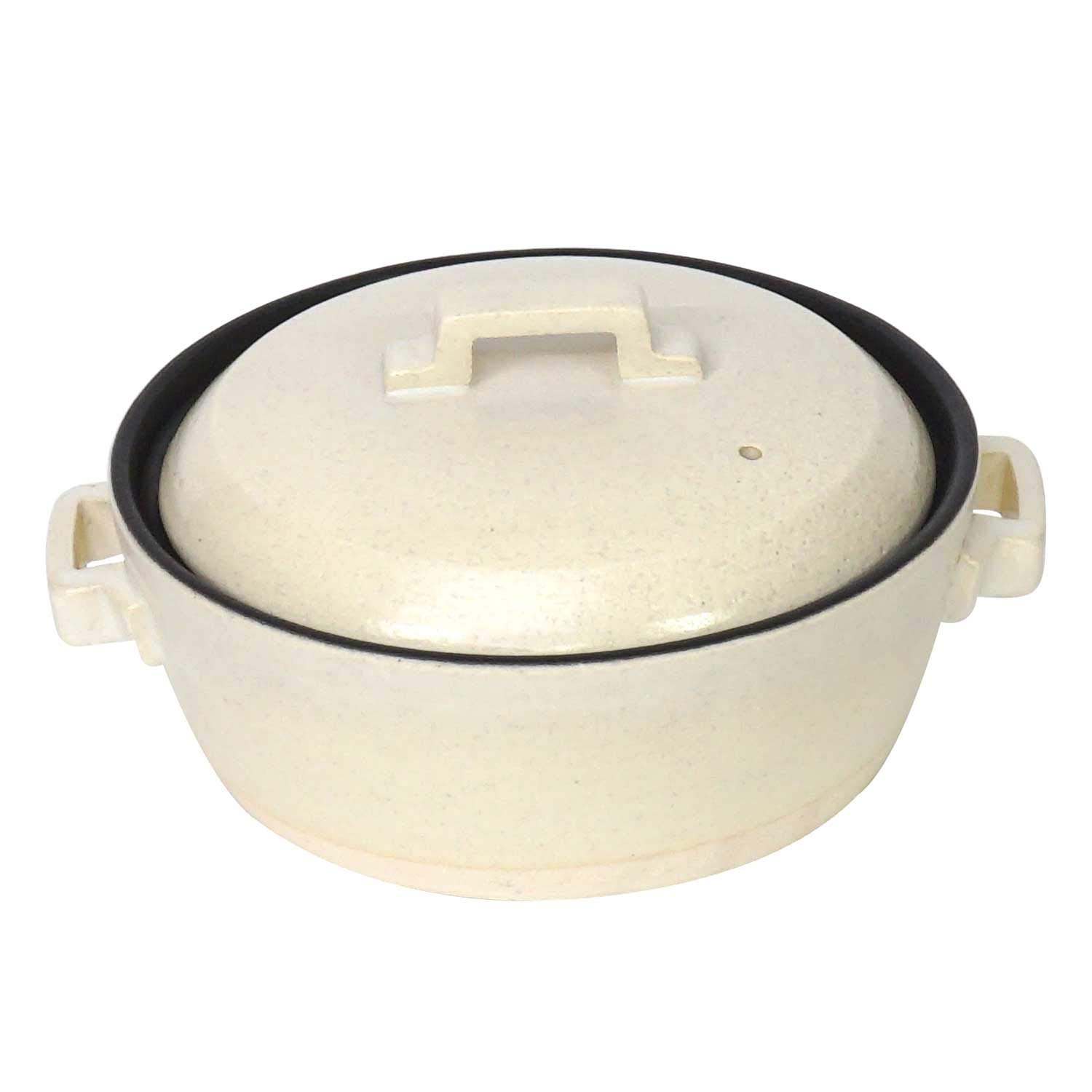 

Глиняный горшок Maruyoshitouki STYLE WHITE 7 Керамическая обработка IH M1074 No.