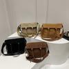 Casual Commuter Large Capacity Suede Bag Women 2025 New Versatile Shoulder Messenger Bag Portable Tote Bag