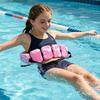 Adjustable Floating Swim Belt with Segmented Foam Blocks and Secure Buckle for Water Exercise and Training