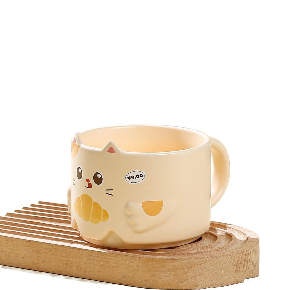 

Cute Water Cup Ceramic Stacked Pair Cup Drinkware Coffee Cup Juice бежевый