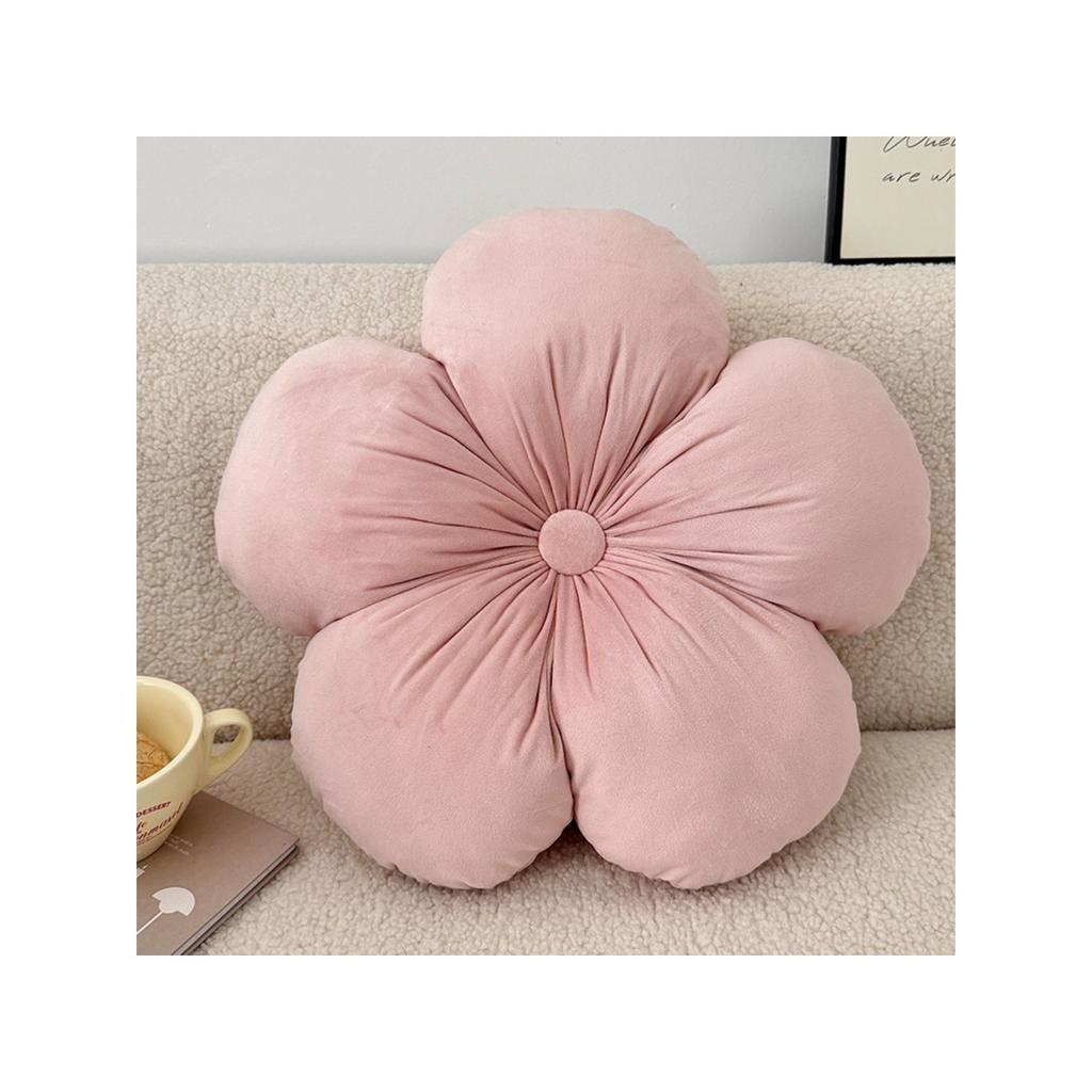 Simple Floral Pattern Throw Pillow, Suitable for Living Room Sofas, Bedrooms, and Offices.