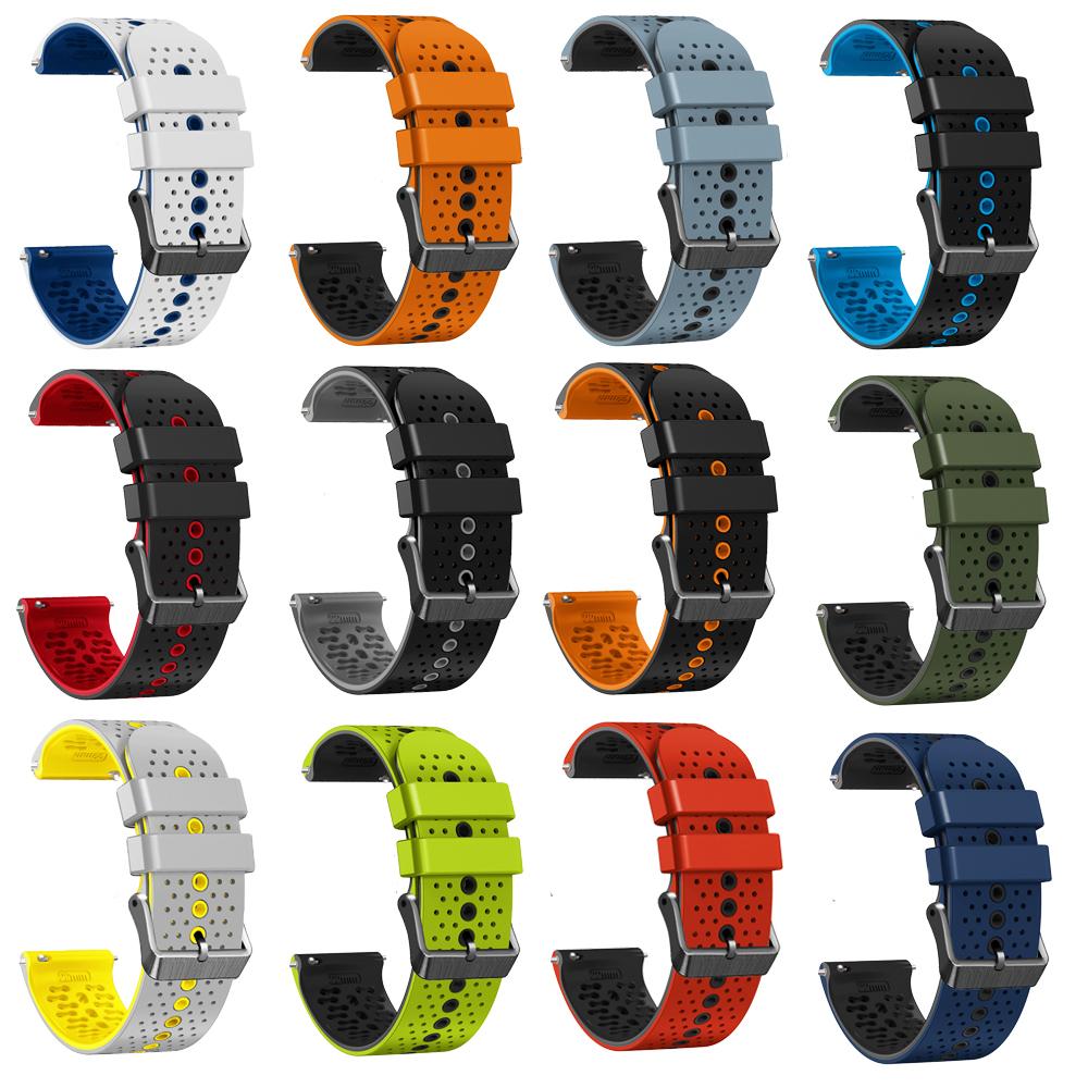 Watchband For HONOR Watch GS 3 GS3 Silicone Band Strap For Honor GS Pro / Magic Watch 2 46mm Wristband Bracelet Belt Correa