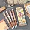 Capybara Click Pen - Cute 0.5mm Soft Grip with Quick-Dry Tip for Students