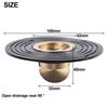 Prevent Backflow and Quick Drainage with Bathroom Sink Strainer