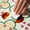 Vintage Floral PVC Leather Placemats Romantic Retro Dining Table Mats Heat Resistant Waterproof Washable Bowl Pads Home Decor