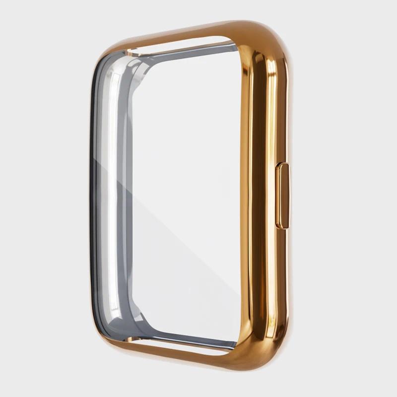 Electroplated TPU Protective Case for Huawei Watch Fit 2 Fit2 Full Screen Protector Shell Cover