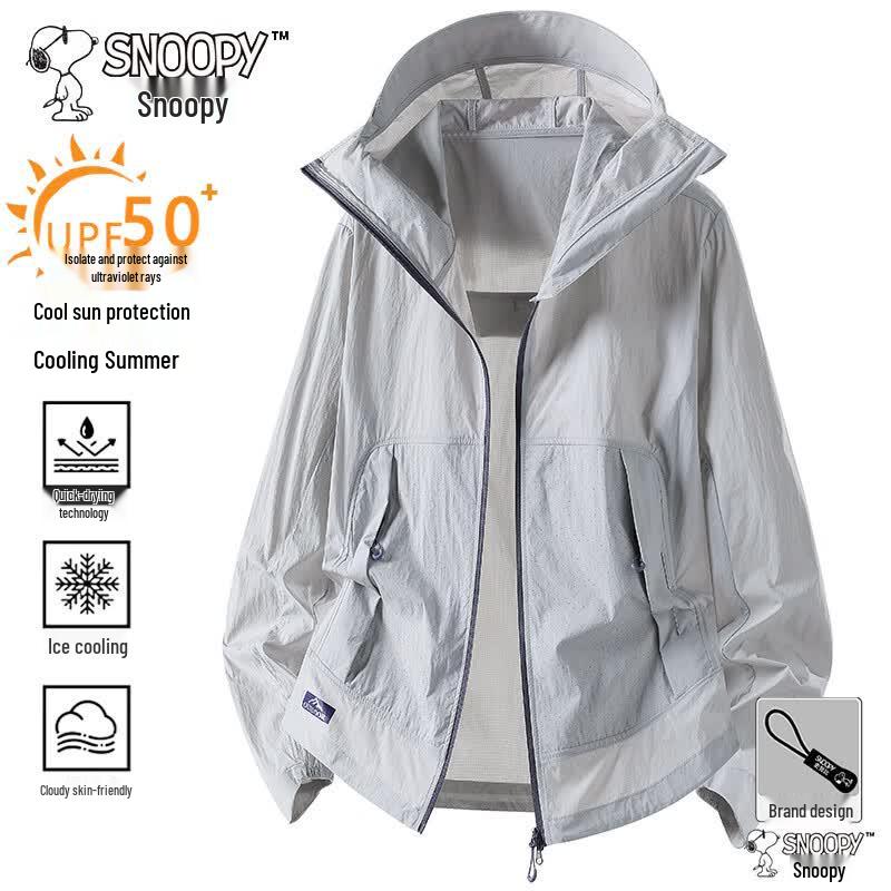 Snoopy Lightweight Ice-feel Sun Protection Jacket S
