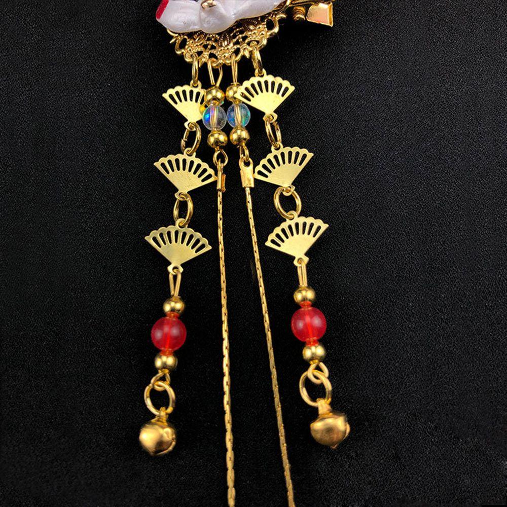 Cos Props Cute Hanfu Cosplay Tassels Kimono Hairpin Hair Clip Hair Accessories Rabbit