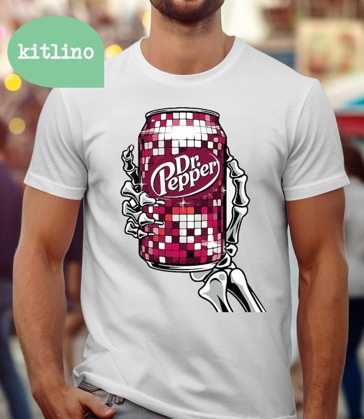 

Диско Dr Pepper Скелетна Рука F23632 Унісекс Футболка XXXL
