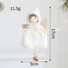 Angel Prop Christmas Tree Hanging Cloth Wing Drop Ornaments Xmas Angel Girl Pendant Party Gift Hanging Pendant