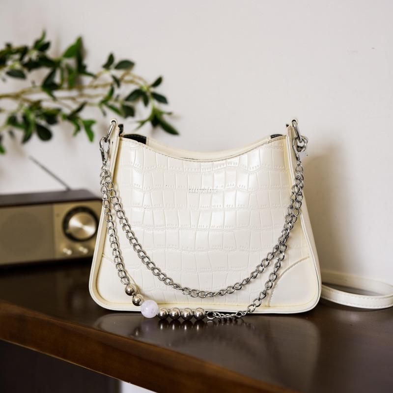 Large-capacity bag women's versatile new casual popular shoulder messenger bag bucket bag