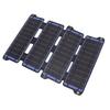Solar Panel Folding Monocrystalline Silicon 2 USB Output Flexible ETFE Solar Panel 14W 5V Blue