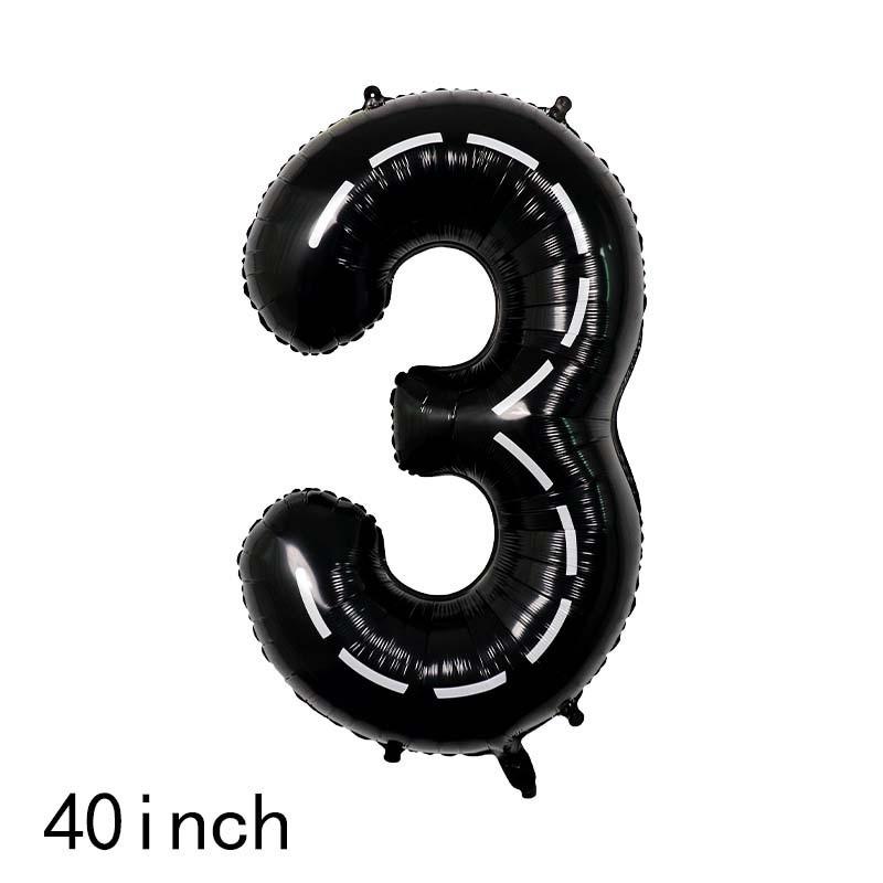 Feiern Sie mit lebhaften 32-Zoll- und 40-Zoll-Geburtstagszahlen-Folienballons für Partys