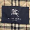 BURBERRY Sanyo Shokai Made in Japan Faux leather lining coat Quilted back Men's Used