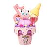 Pokemon Pikachu Squirtle Jigglypuff Ice Cream Building Blocks Desktop Ornaments DIY Toy Holiday Gifts For Kids Collection