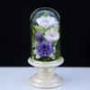 Art for Seasons Mini Offering Flowers Mini Glass Lila Preserved Flowers