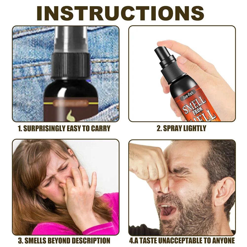 30ML Liquid Fart Spray Can Stink Bomb Ass-Smelly Stinky Gas Crap Gag Prank Non Toxic Smells Novelties Toy Joke Party Supplies