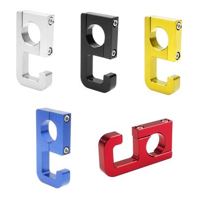 Helmets Claw Hook Motorcycle Holder For Bike Bicycles Storage Bag Aluminum Hook Luggage Hanger 22mm 7/8''