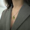 Серебряная подвеска с хризолітом 4.862ct (60002472)