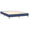 Cadre de lit avec matelas - Maison Exclusive - 140x200 cm - Tête de lit réglable - Bleu