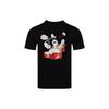 T Shirts Men's Black Crew Neck Moderate Straight Fit DH0016-010