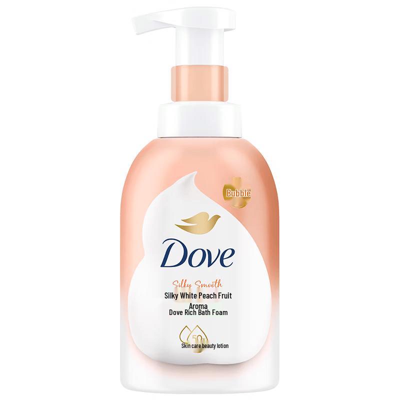 Dove White Peach Foaming Body Wash