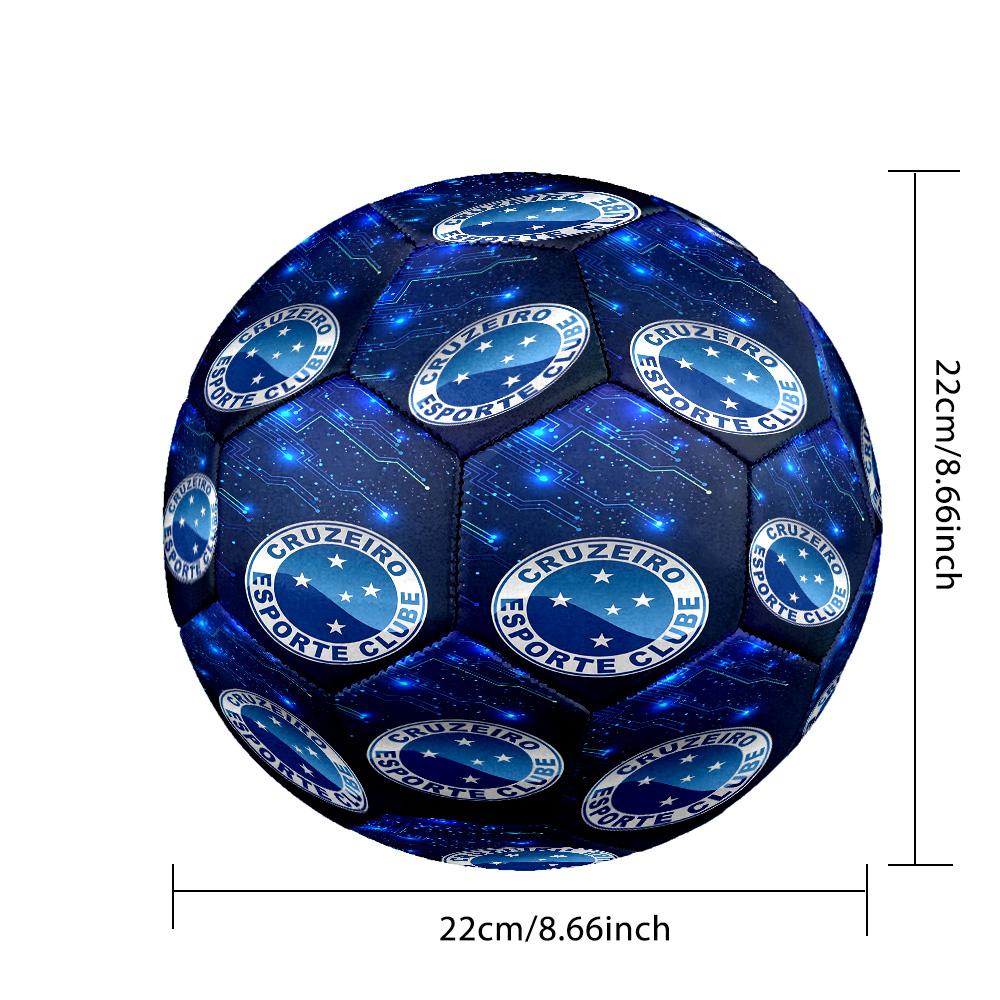 Fc Stars Shine Printed Size 5 Soccer Balls, High-Quality, Anti-Slip, Protective Football, A Unique Gift , Birthdays, Christmas Gifts