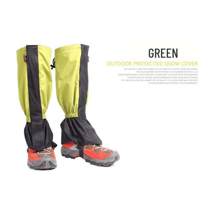 OLOMM Outdoor Waterproof Hiking & Skiing Gaiters One Size