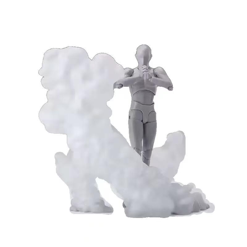 Anime Figure White Scene Special Effects White Ver.  Accessories For Compatible With Movable Dolls Toy Gift