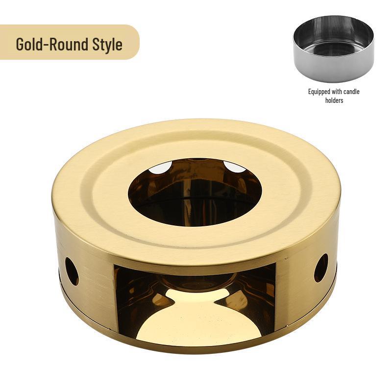 Stainless Steel Tea & Coffee Warmer Candle Heating Base