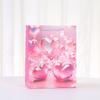 12pcs Heart Design Gift Bags For Valentine’s Day Bridal Shower Wedding Party Bags With Cute Love Heart Print