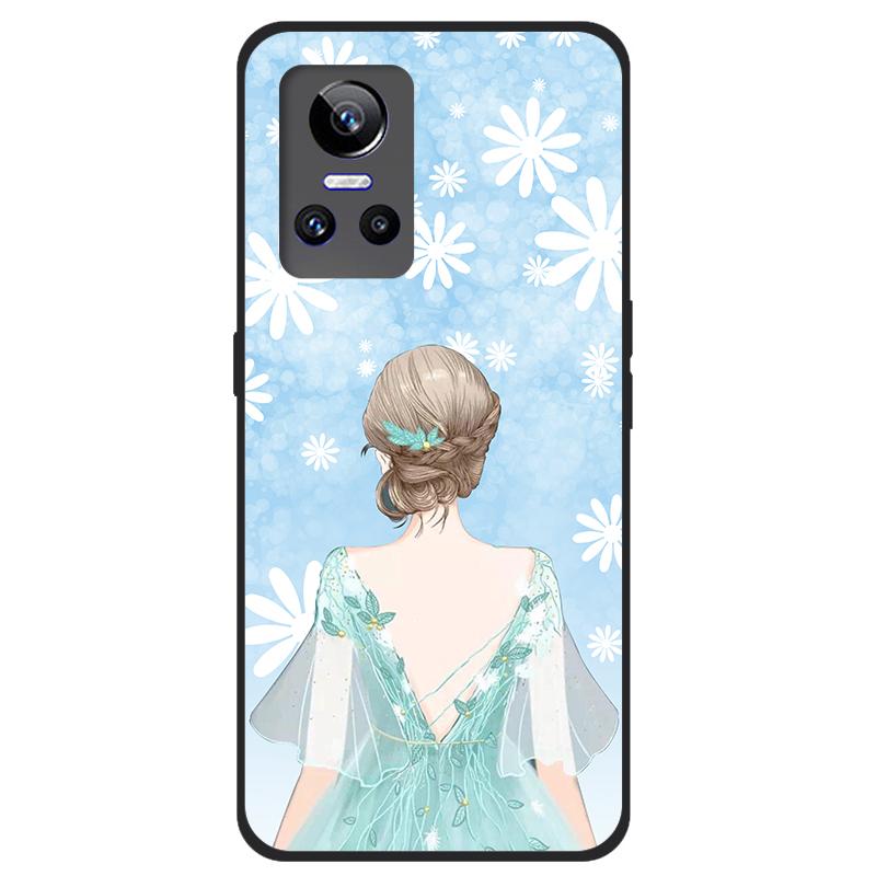 For Realme GT Neo 2 5G Case TPU Silicone Soft Cartoon Clear Case for Realme GT Neo 2 3 Neo3 Phone Cover Neo2T Transparent Coque