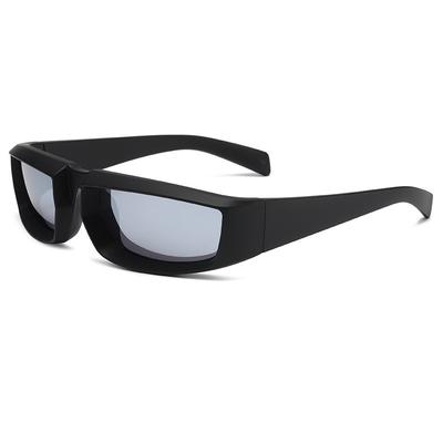 Lunettes de soleil Sport Punk Femmes Hommes Marque de Luxe Designer Carré Lunettes de protection UV400 Miroir Coloré Lunettes de Mode