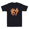 67 Bruh Turkey Chicken Funny Graphic Humor Thanksgiving Quote Gift Unisexs Tshirt