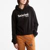 Timberland New Year Logo Print Loose Fit Hoodie Women Hoodies Black A42B2-001