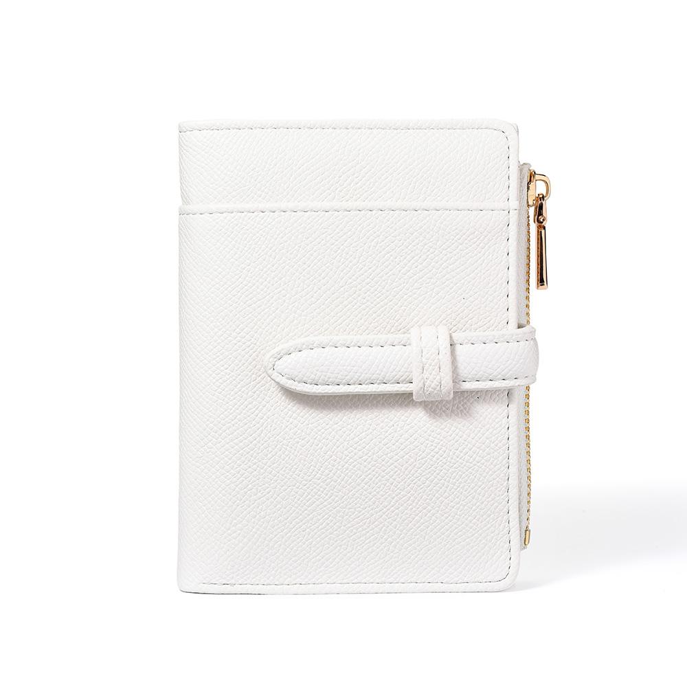 Women Solid Color Short Wallet Unique Design Fashionable Minimalist Large Capacity Bag Luxury Vintage Classic Wallet