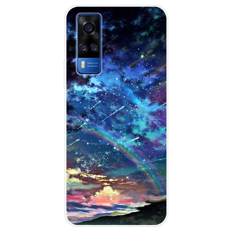 

Для Vivo Y31 Y 31 VivoY31 чехол Мягкая силиконовая задняя крышка чехол для телефона с рисунком For Vivo Y31