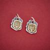 990 Sterling Silver Tibetan God of Wealth Zhakilam Pendant for Women - Charm for DIY Beading, Weaving, Bracelets, and Necklace Accessories