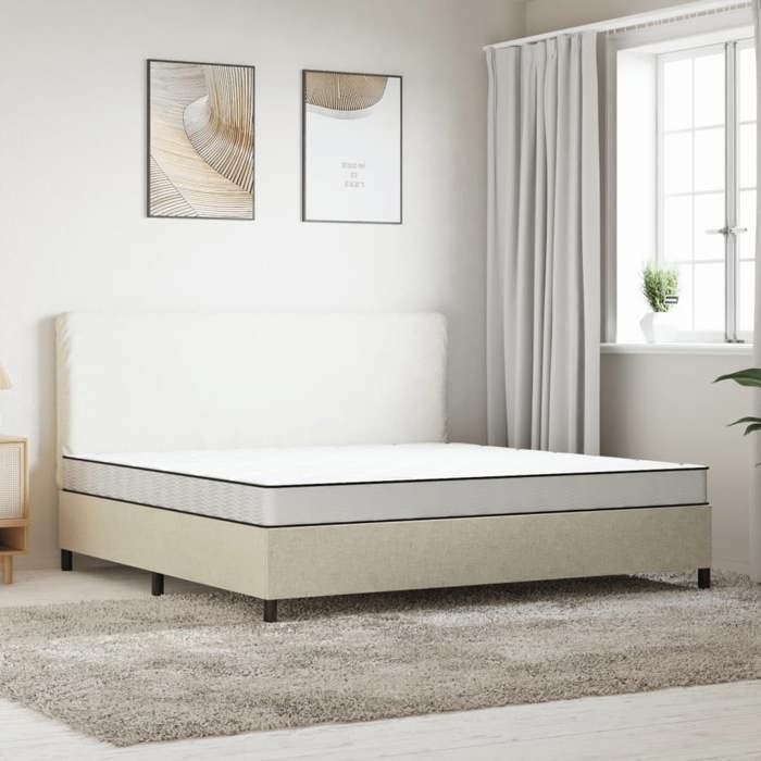 VidaXL Medium-Soft Foam Mattress 200x200 Cm 373039