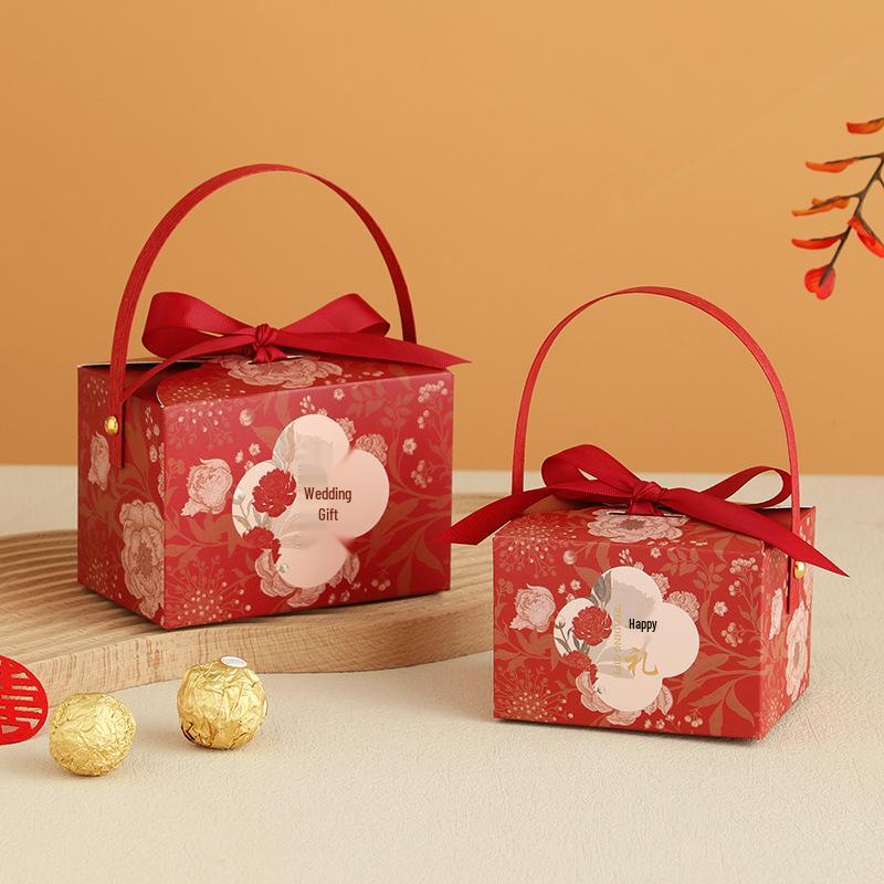 Elegant 2026 Wedding Candy Gift Box - High-End Paper Favor Boxes