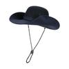 Summer hollow breathable sunscreen hat men's big head circumference versatile fashion bucket hat outdoor mountaineering fishing sun hat
